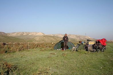Zelten in Aserbaidschan